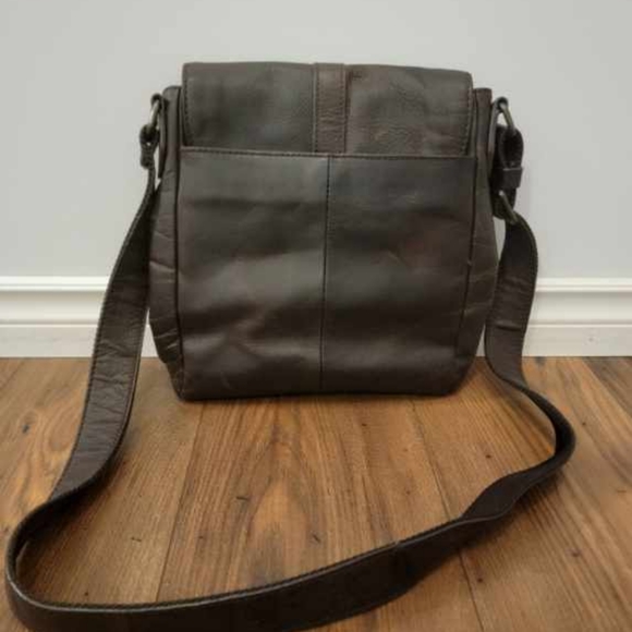 Danier brown leather bag - Picture 6 of 8